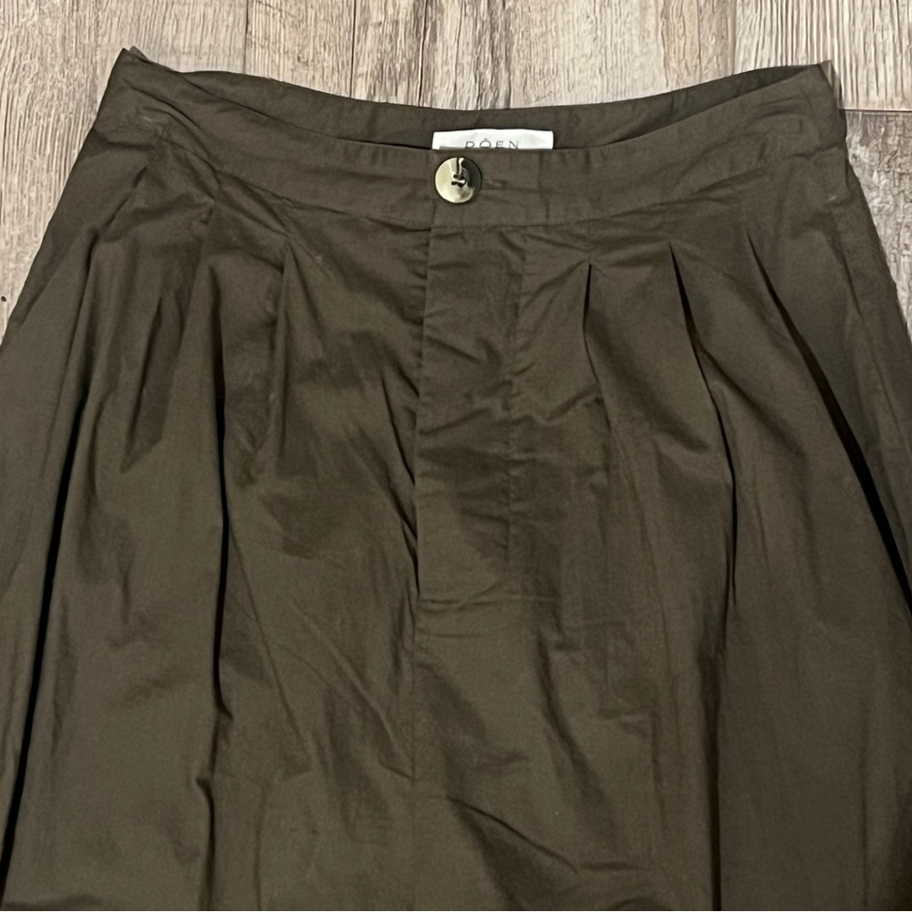 DOEN Zora Pants in Fir Green - size 0 - Picture 2 of 5